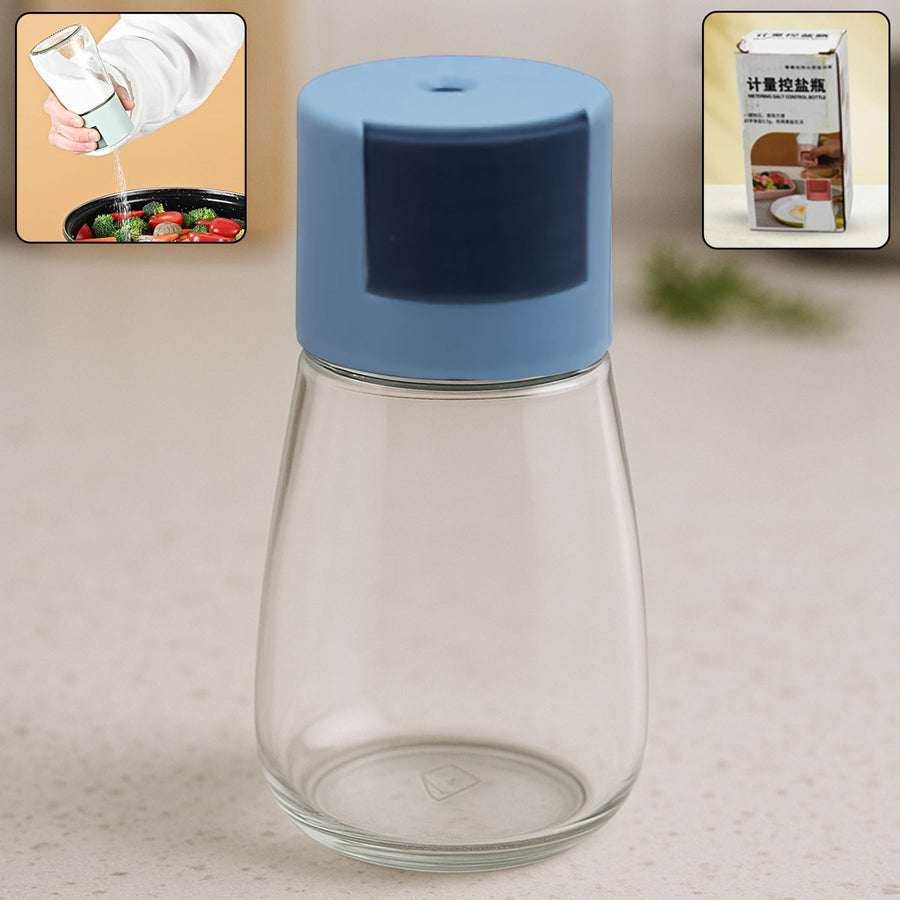 Glass Salt Dispenser – Precise 0.5g Seasoning Control | Vastate