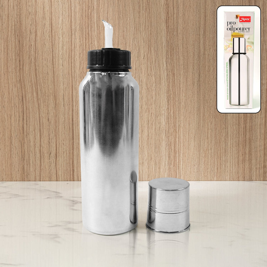 Stainless Steel Oil Pourer 750ml – Leak-Proof & Durable Design