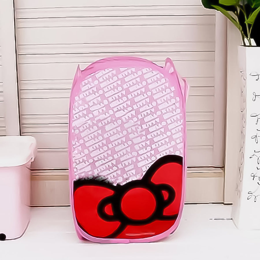 Waterproof Canvas Laundry Bag – Foldable & Printed | GlimmerHome