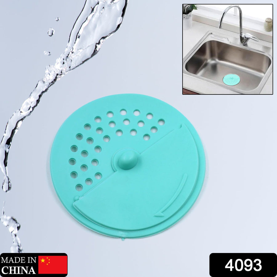 Anti-Odor Drain Cover – Round Rubber Floor & Sink Filter | Mini Bubbles