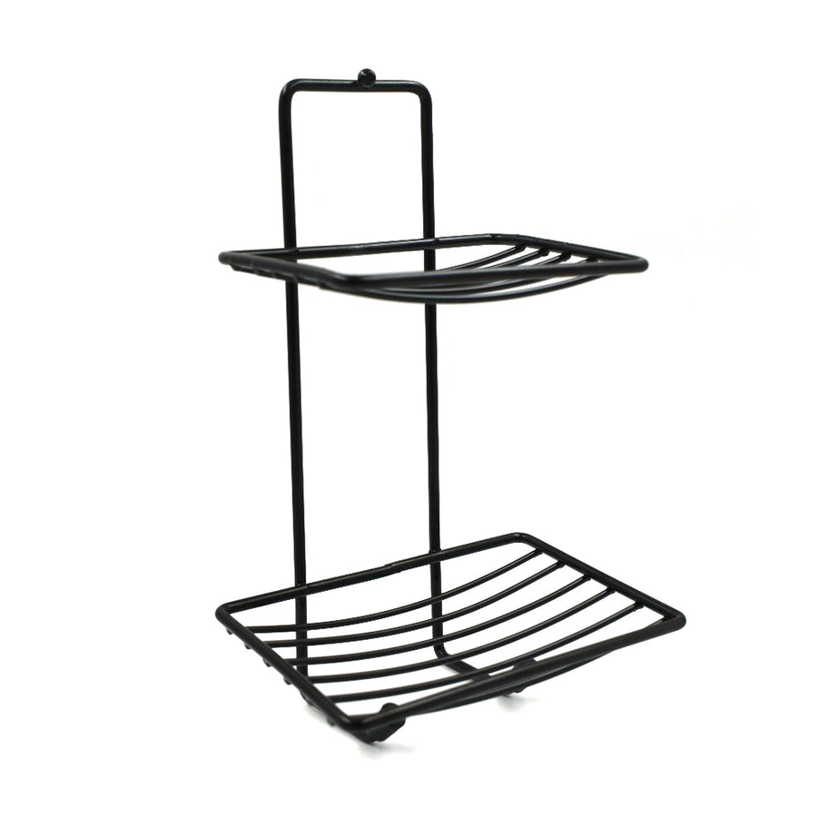Stainless Steel Soap Rack – 2-Tier Bathroom Organizer | FreshAura