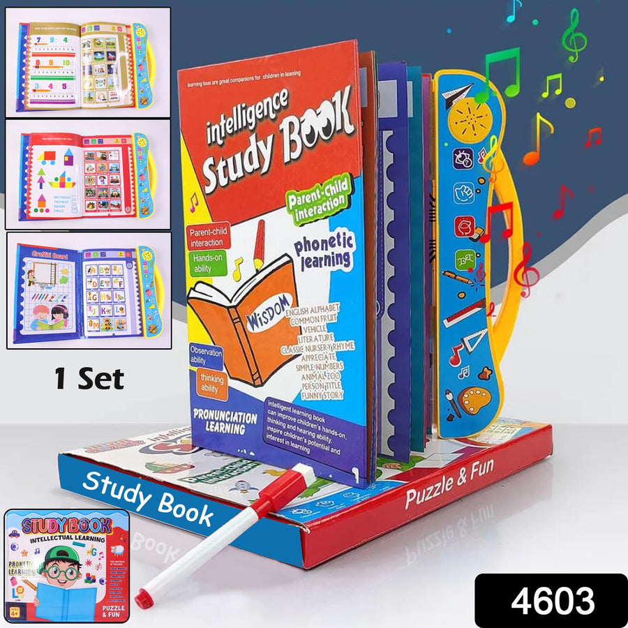 Kids Learning Book – Interactive Musical Alphabets & Numbers | Inventive Play