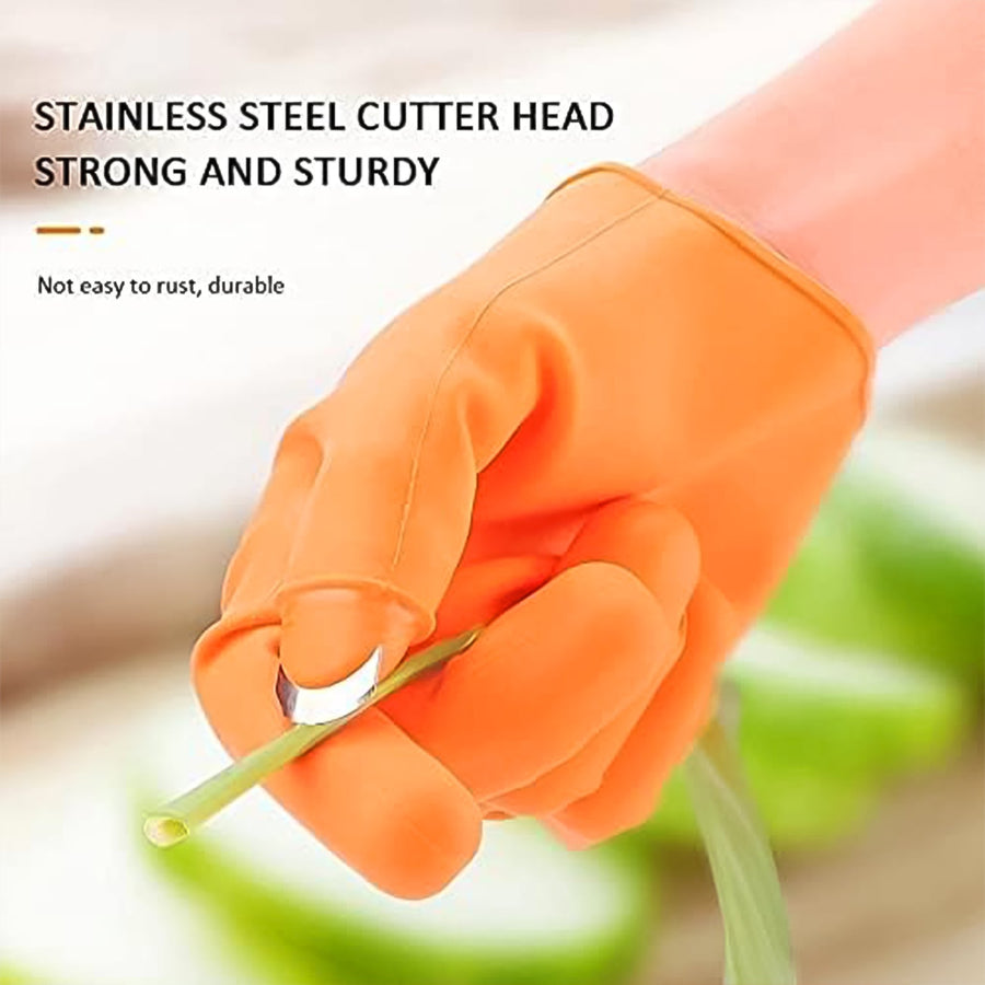 Right-Handed Thumb Cutter Glove – Safe Harvesting | Indo Glow
