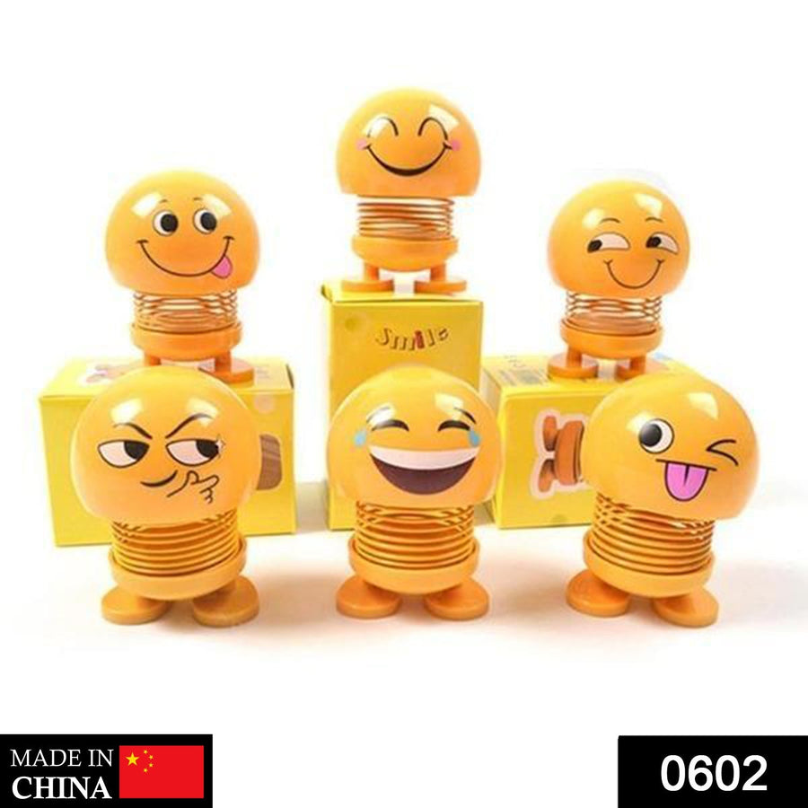 Shaking Head Doll – Smiling Emoticon Figure | Dollovia