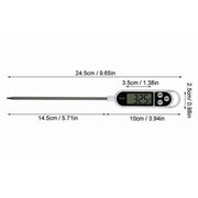 Digital thermometer liquid testing