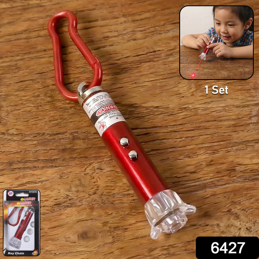 Laser Pointer – 4-in-1 LED Flashlight & Keychain | Puzzle Vista