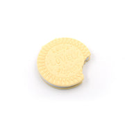 An open biscuit notebook showing its blank, smooth pages, ideal for drawing or notes.