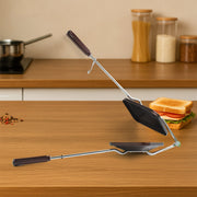 Locking handle of Gas Stove Sandwich Toaster for secure sandwich grilling.