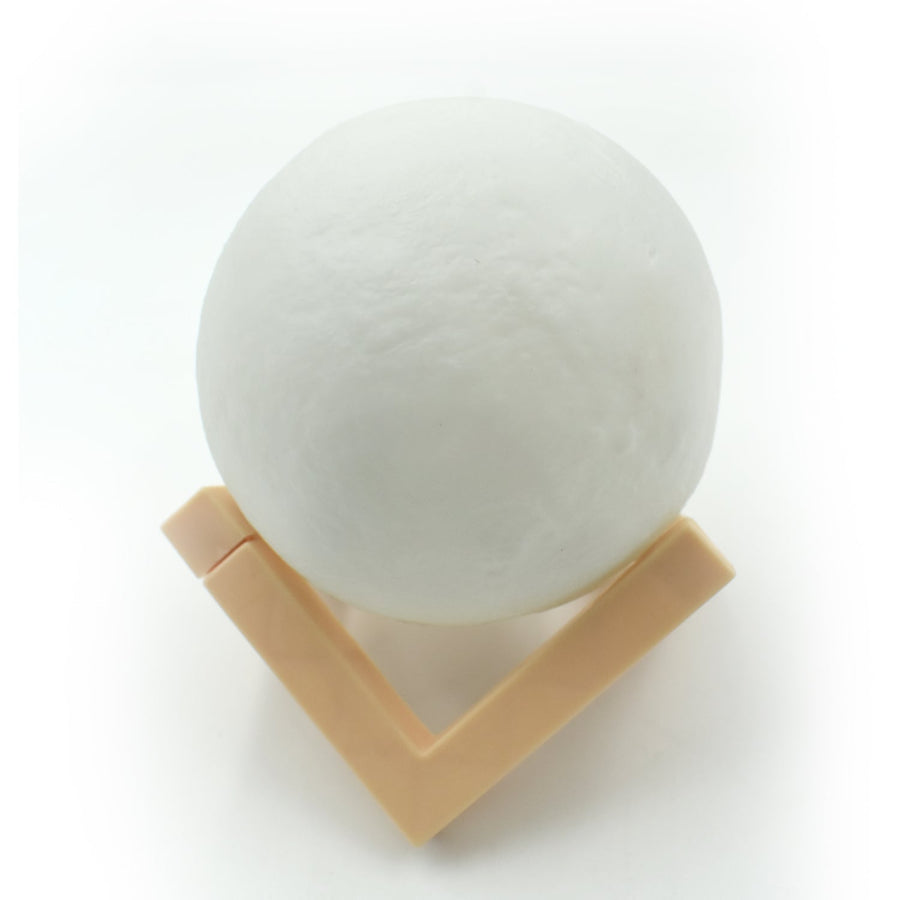 Rechargeable 3D Moon Lamp – Touch Control & Crystal Stand | PowerXpert