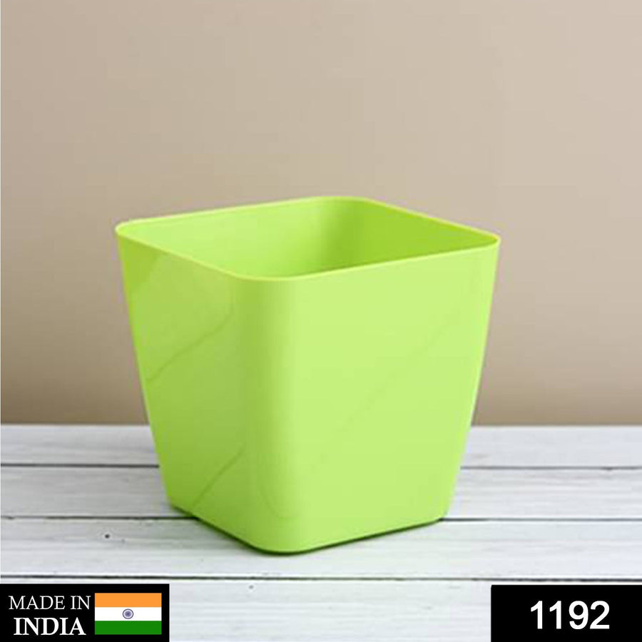Square Flower Pots for Indoor & Outdoor Gardening |