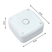 Interior view of the durable camera box, showing ample space for devices.