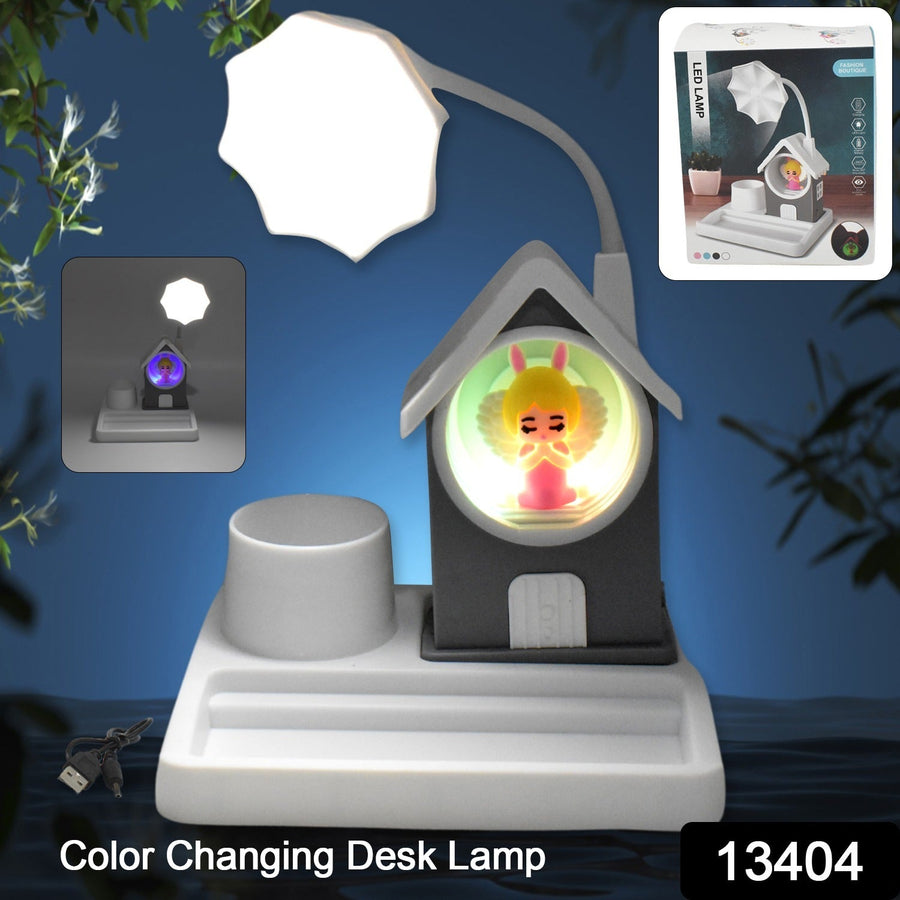 Cartoon LED Desk Lamp – Eye-Protection & Multi-Color |
