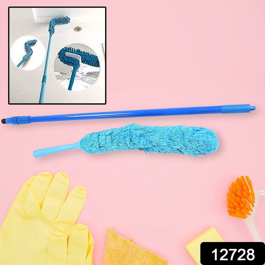 Adjustable Dust Brush – Extendable Handle, Microfiber Head | Garth