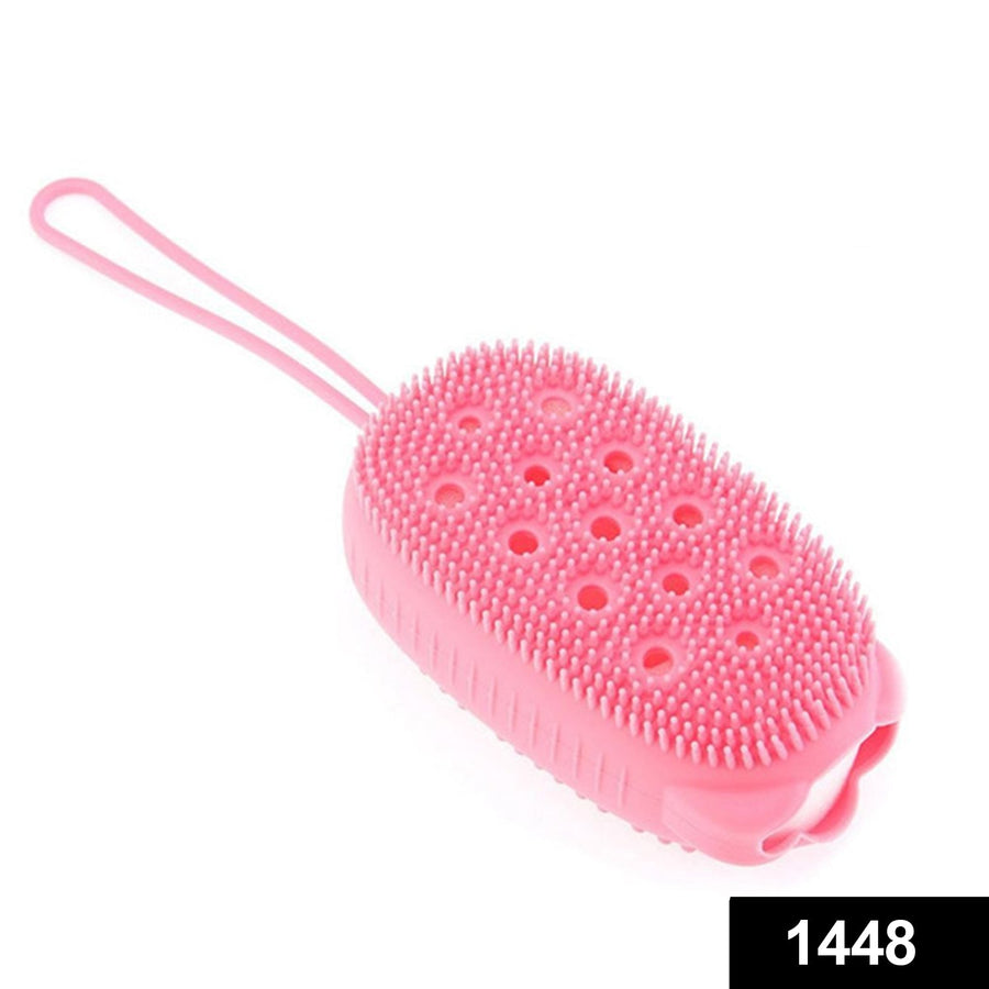 Silicone Body Scrubber – Super Soft Exfoliating Brush | Mini Bubbles