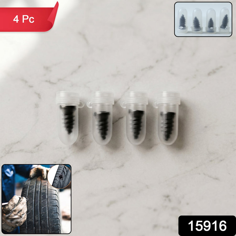 Car & Bike Tubeless Tire Repair Nails – Emergency Quick Fix Kit