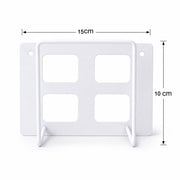 Size guide for WiFi router wall mount bracket stand