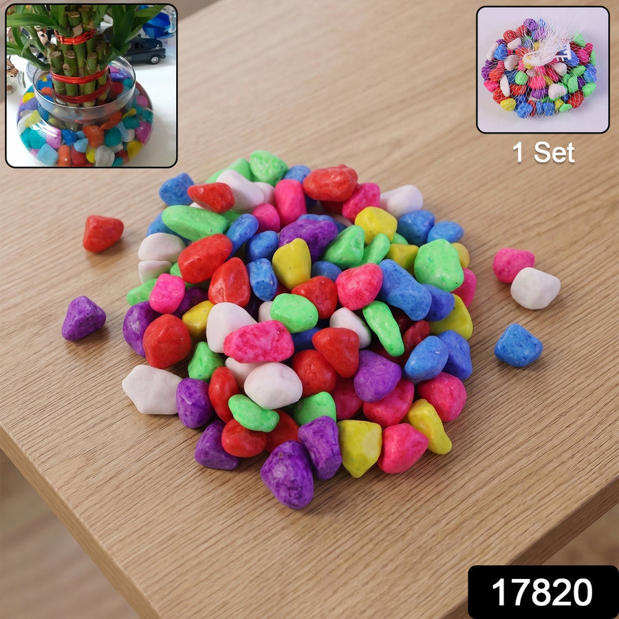 Multicolor Decorative Pebbles – Bright, Versatile Indoor & Outdoor Decor