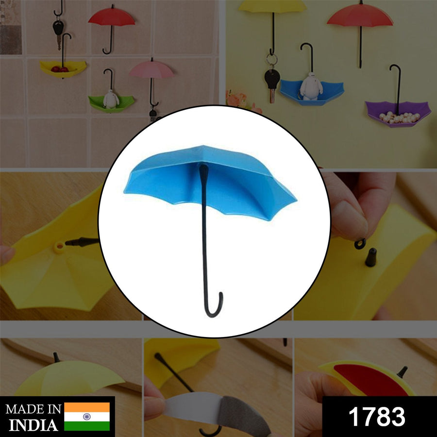 Umbrella Key Holder – Colourful Wall Mounted Hooks | Indo Glow