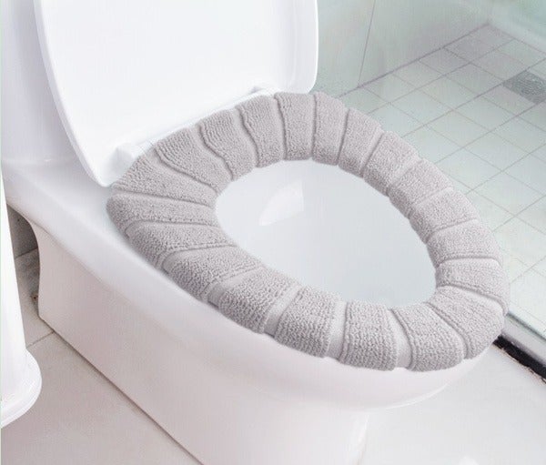 Toilet Seat Cover – Plush Washable for Warmth & Comfort | Bathora