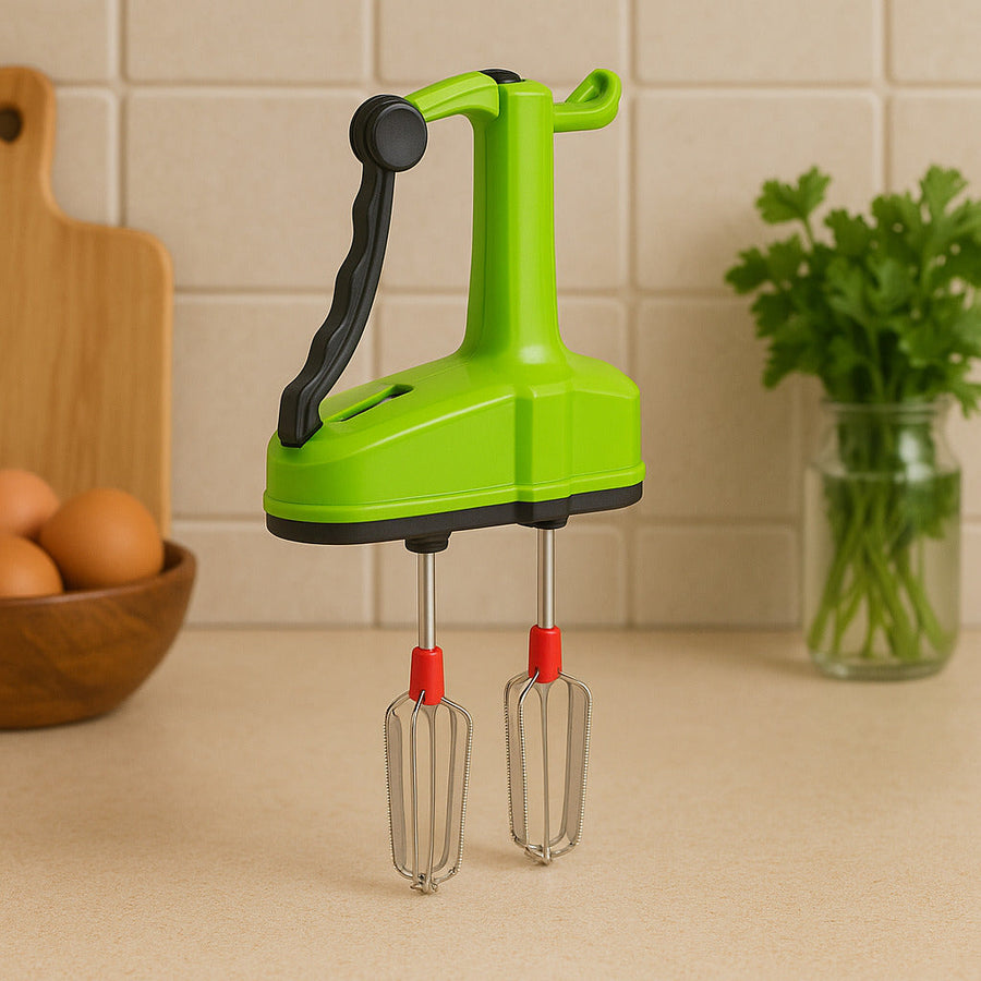 Hand Blender – Power-Free Jumbo Stainless Steel | Quickslice