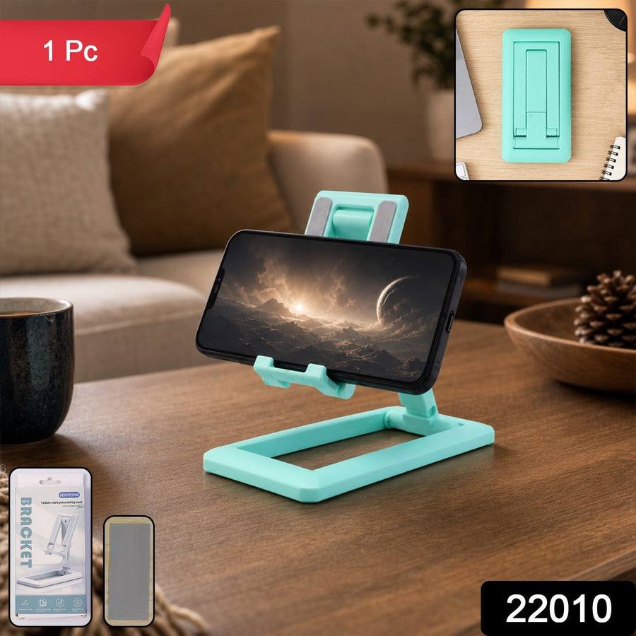 Foldable Mobile Phone Stand – Adjustable & Portable Desk Accessory