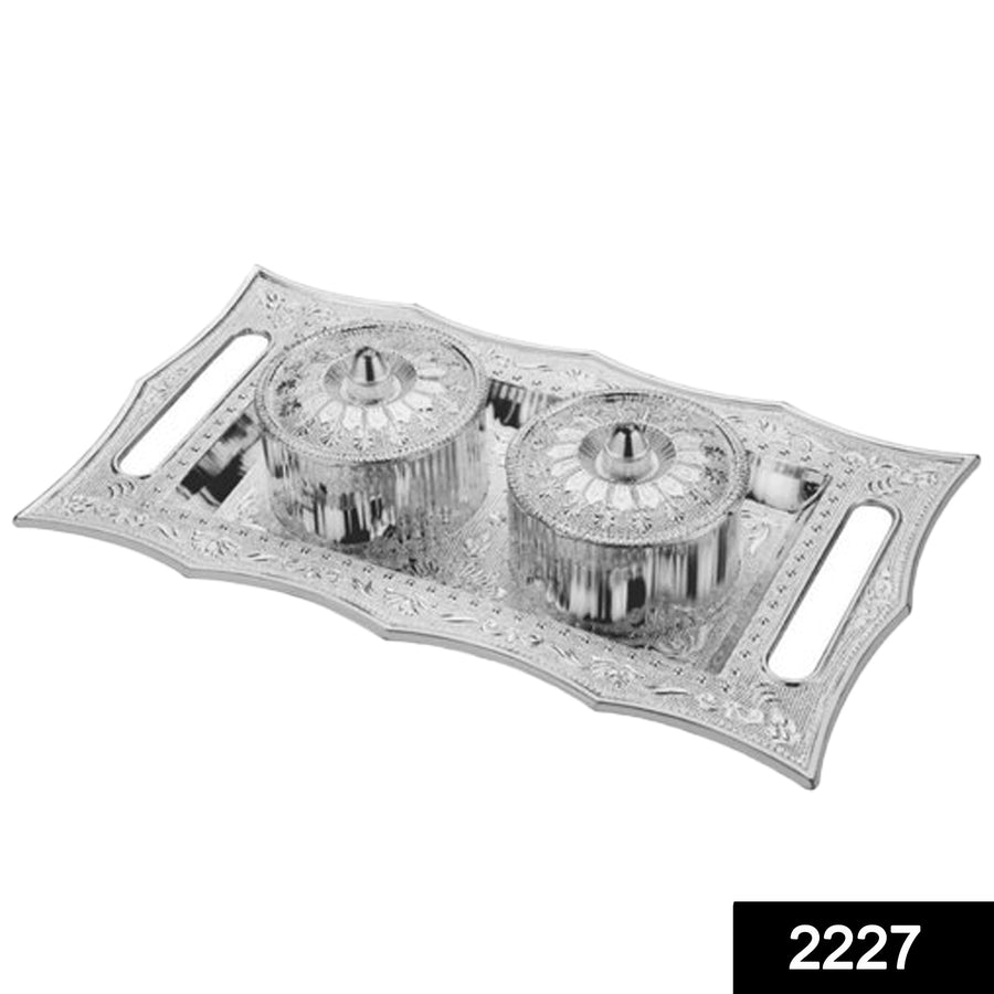Mukhwas Dani Tray – Decorative Multi-Storage Serving | Organivo