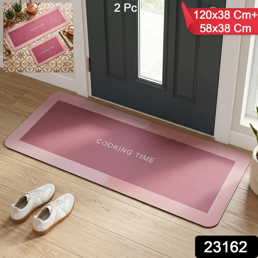 Anti Slip Kitchen Floor Mat Set – Soft Cushioned & Safe for Home