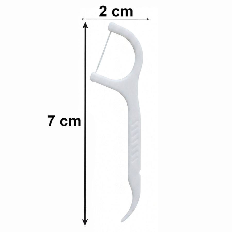 2-in-1 Dental Floss & Toothpick Sticks - Portable & Hygienic