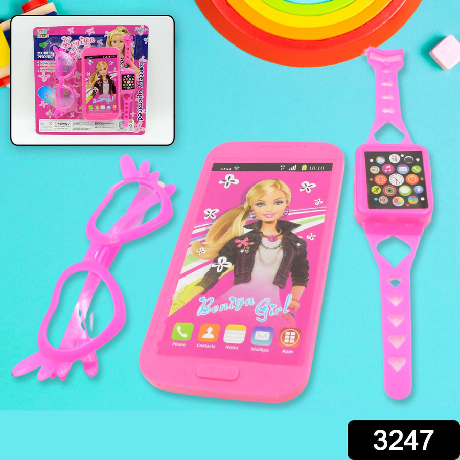 Barbie Musical Phone – 3-in-1 Play Set for Girls | Gamevana