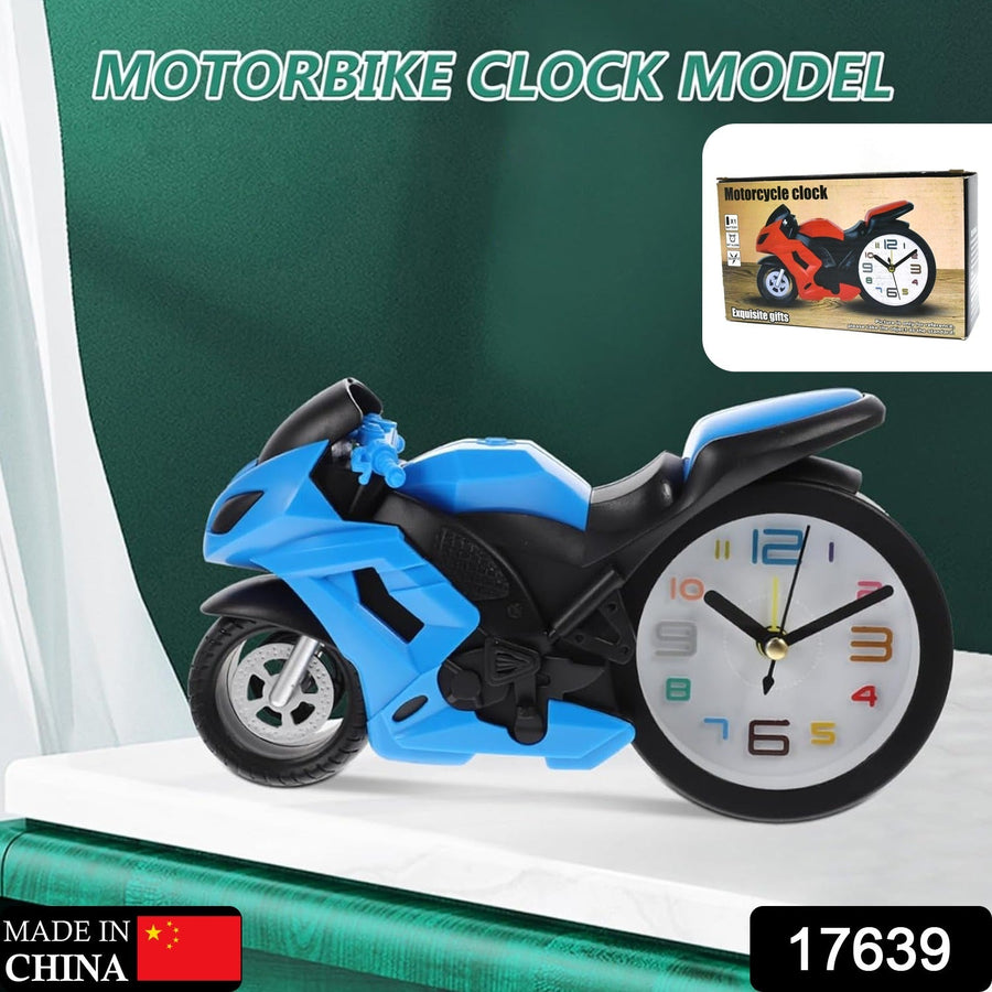 Retro Motorcycle Alarm Clock – Silent Engine Design | worko
