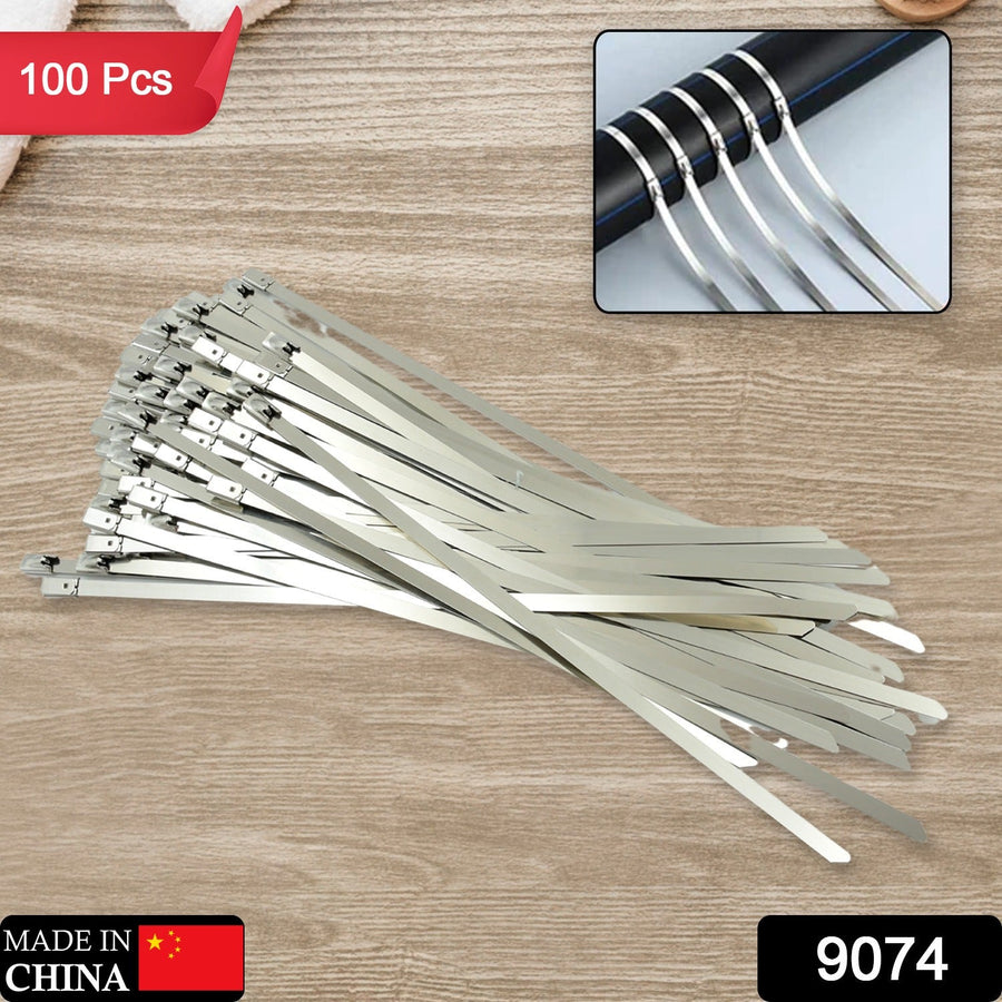 Stainless Steel Cable Ties – 100 Pcs Heavy-Duty | BoltForce