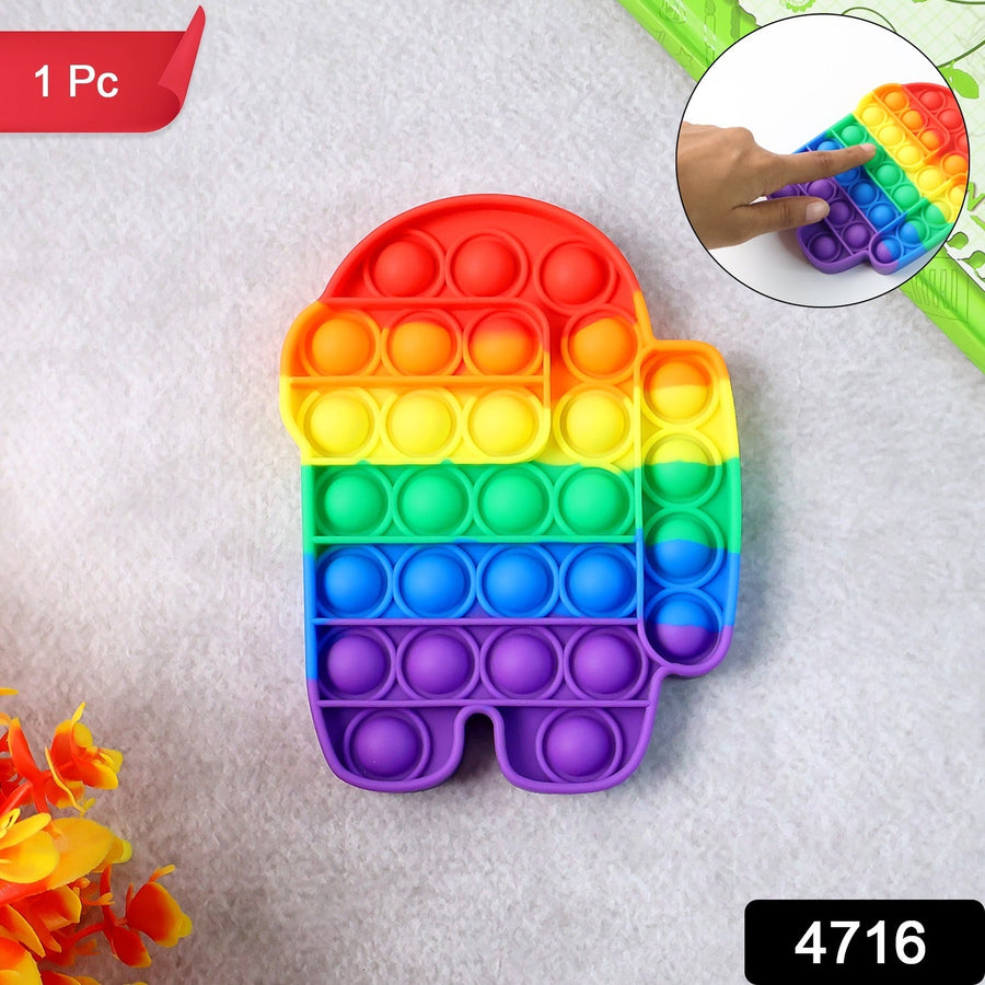 Silicone Pop It Fidget Toy – Stress Relief & Focus Aid