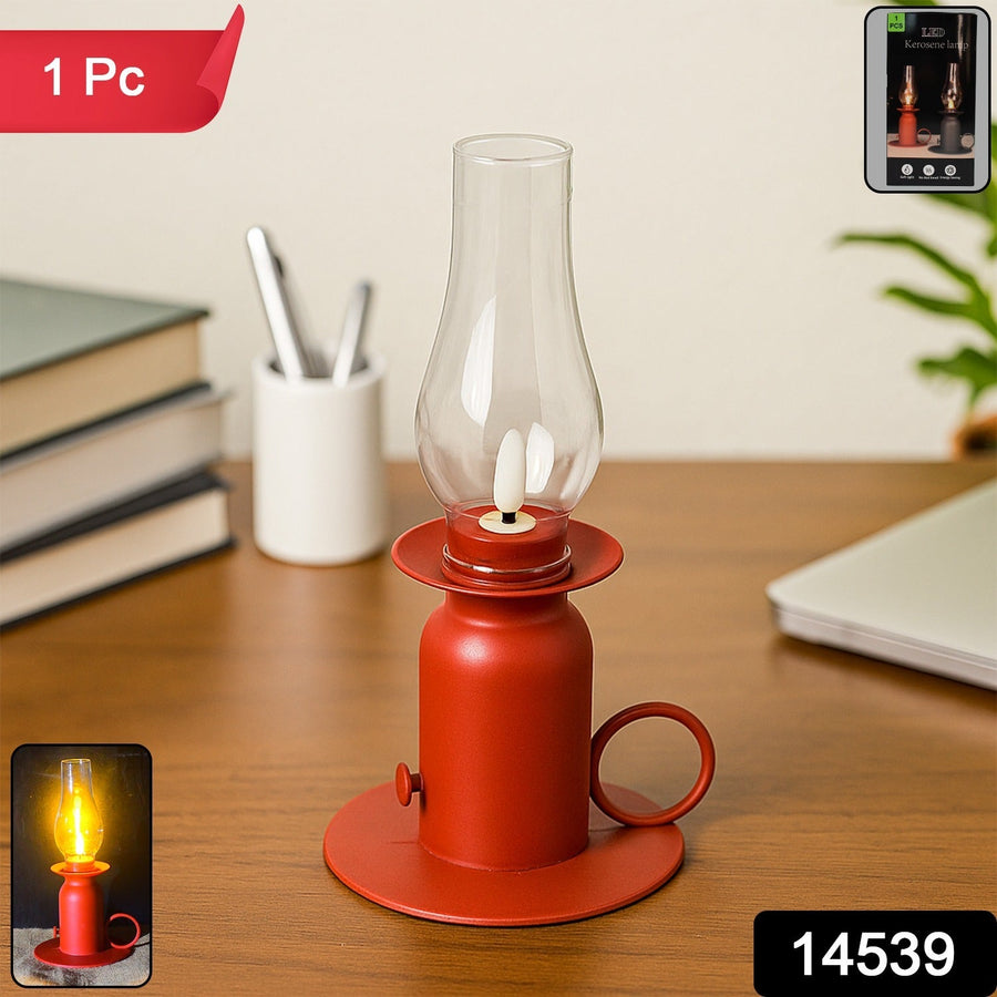 Vintage Style LED Candle Light Lamp – Safe Battery Operated Décor