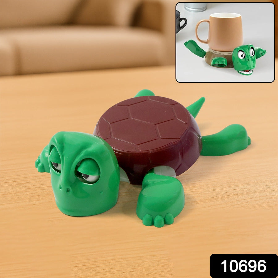 Turtle Cup Coaster – Cute Plastic Anti-Slip Drink Holder