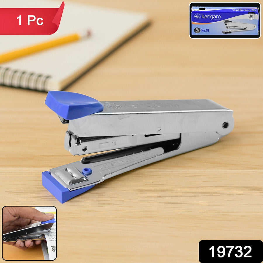 Metal Stapler No.10 – Compact, Durable Paper Binder for 20 Sheets