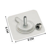 Durable adhesive wall hook designed for reliable and long-lasting use in any setting.