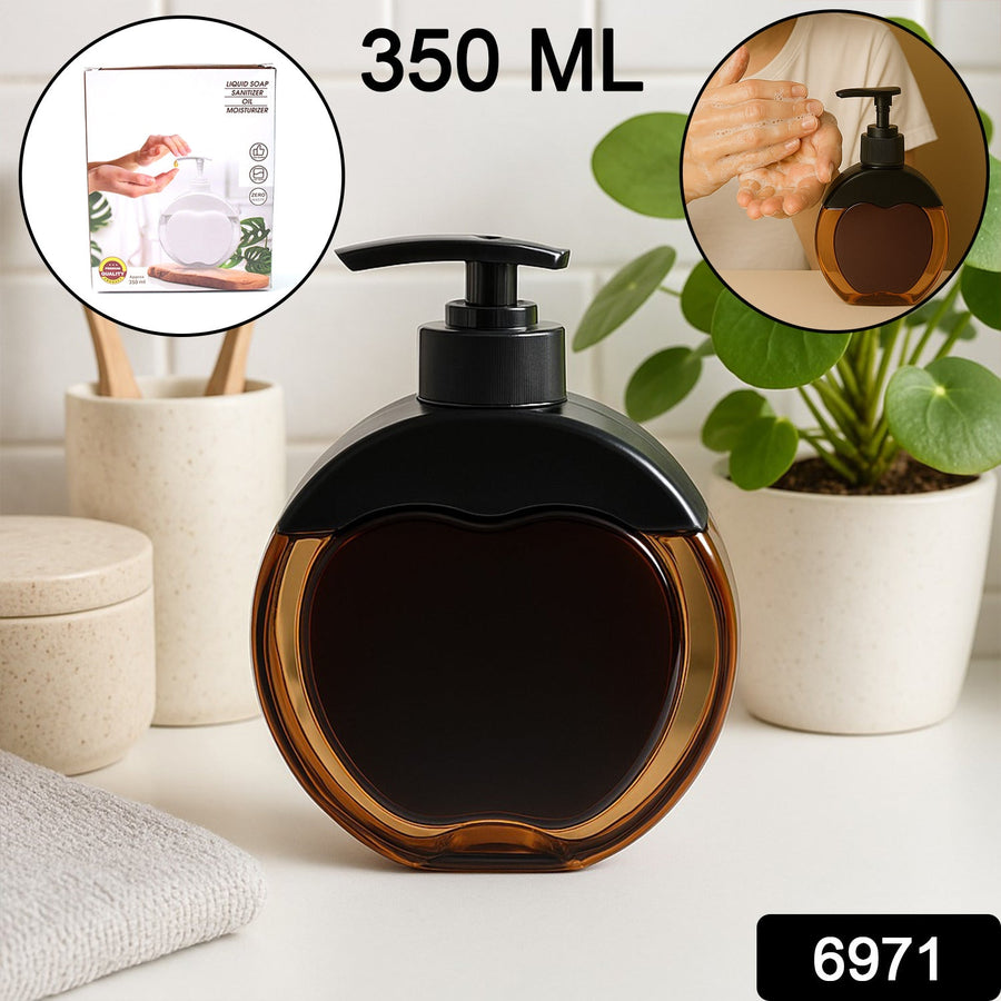 Liquid Soap Dispenser – Refillable Apple-Shaped 350 ML Capacity