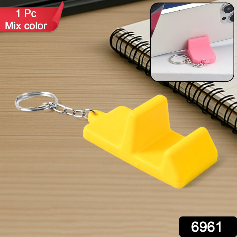 Mobile Stand Keychain – Compact 2-in-1 Phone Holder & Keyring