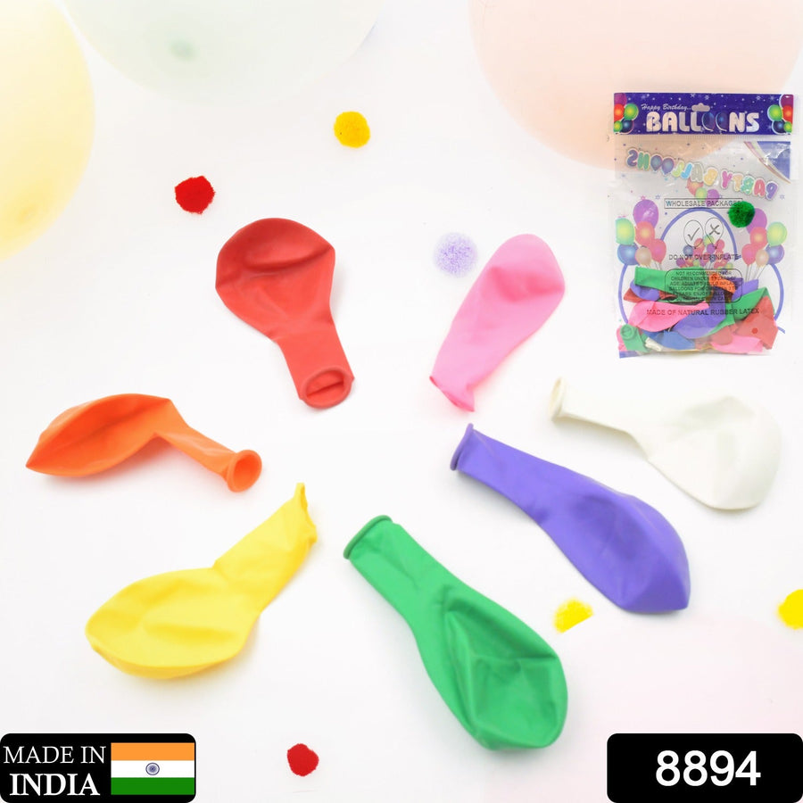 Multicolor Latex Balloons (24 Pcs) – Festive Party Decor | Play & Move