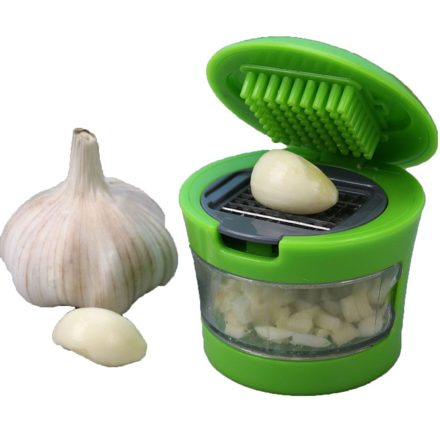 Garlic Crusher – Manual Mincer & Chopper for Kitchen | Quickslice