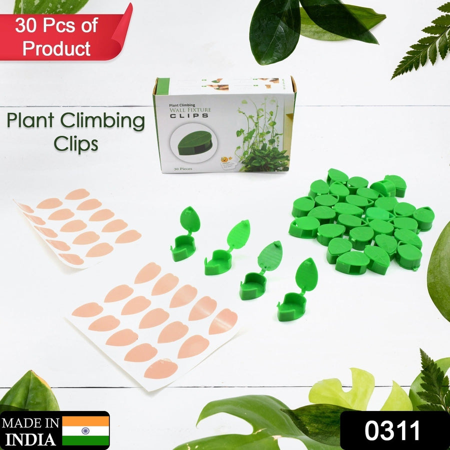 Plant Climbing Clips – Self-Adhesive Leaf Design | Indo Glow