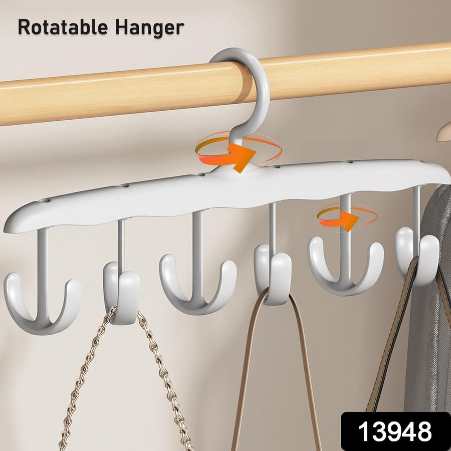 Tank Top Hanger – 12-Hook Rotating Closet Organizer | Organivo