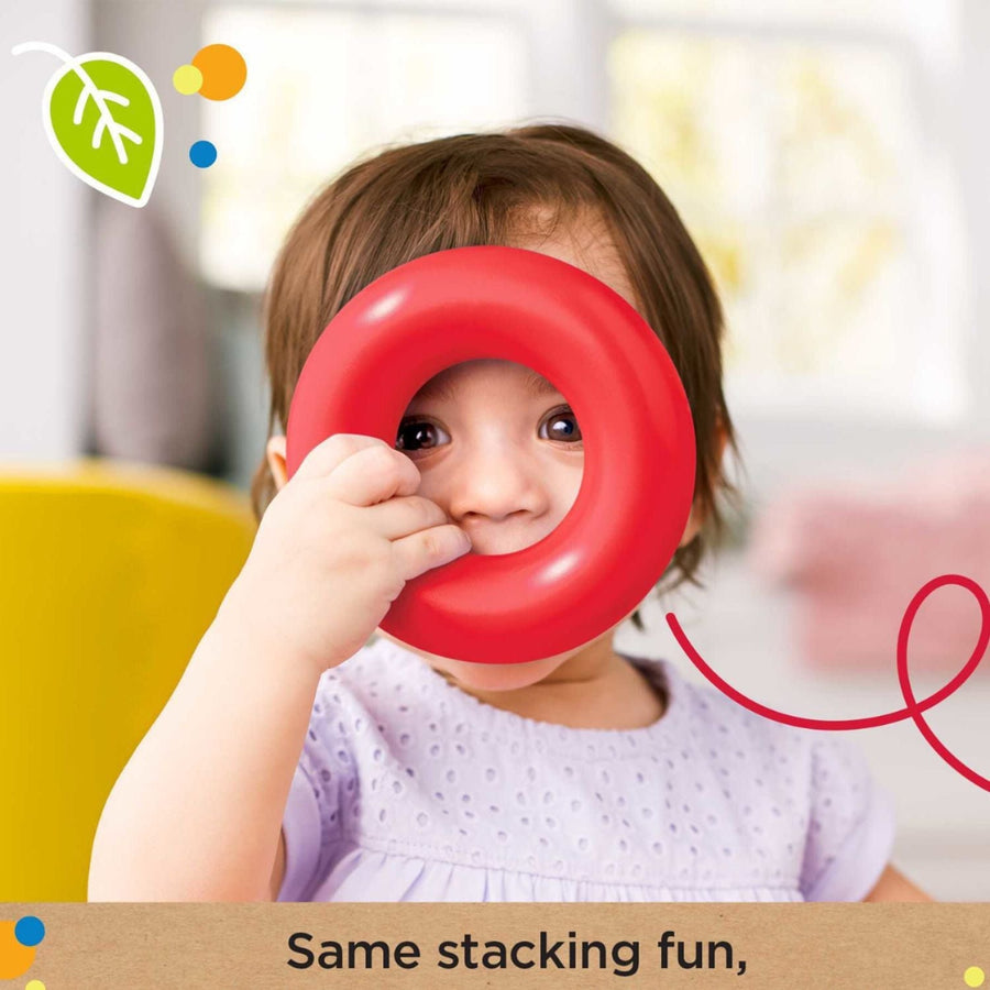 Teddy Bear Stacking Rings Toy – 9 Pcs Educational | Little Blocks
