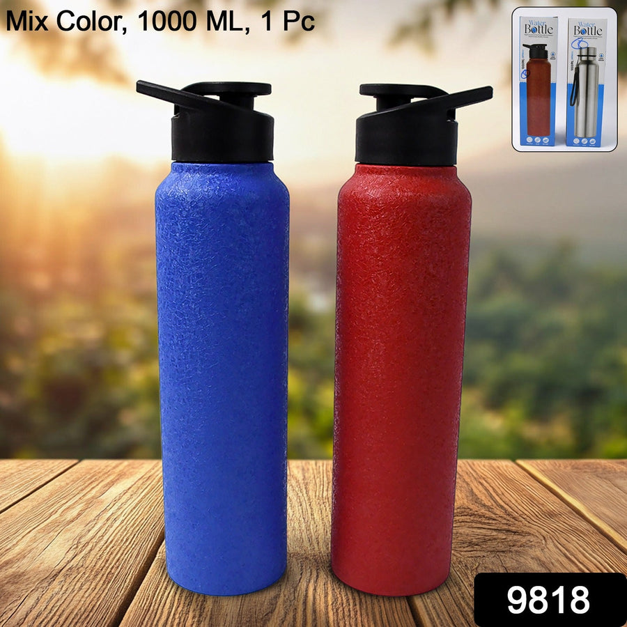 Stainless Steel Water Bottle – 1000ML Leakproof & Insulated