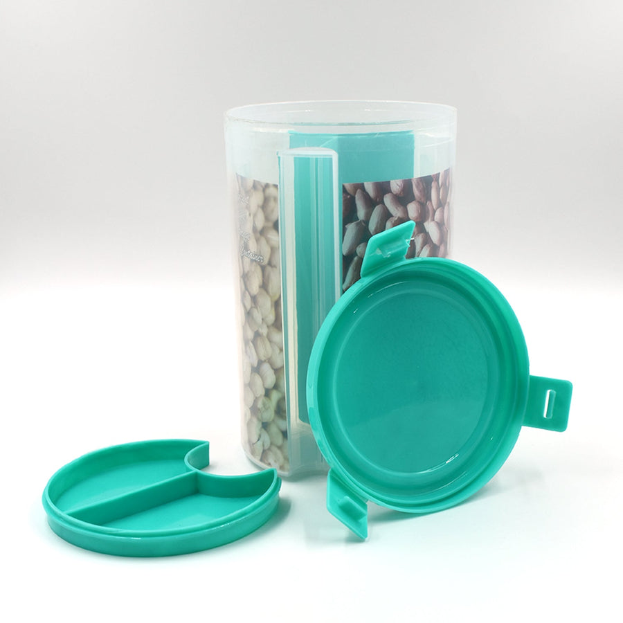 Airtight Storage Container – 3-in-1 Food Dispenser | Velvet Wheels