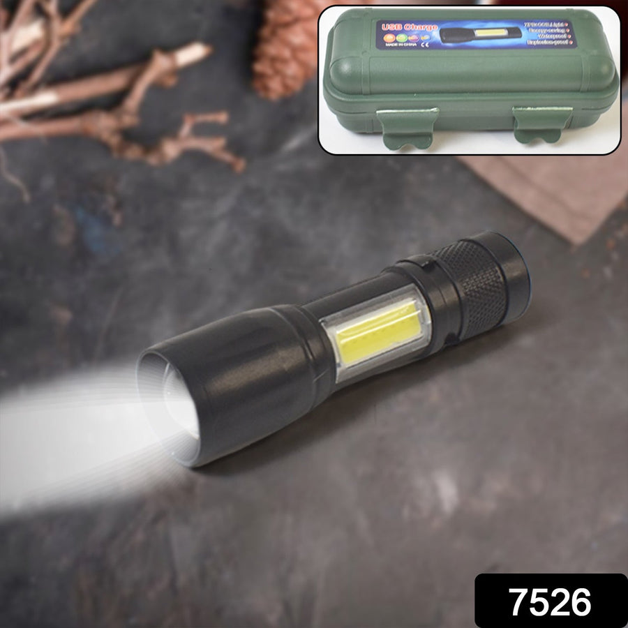 Rechargeable Mini Flashlight – Ultra Bright USB Torch | Garden Vera