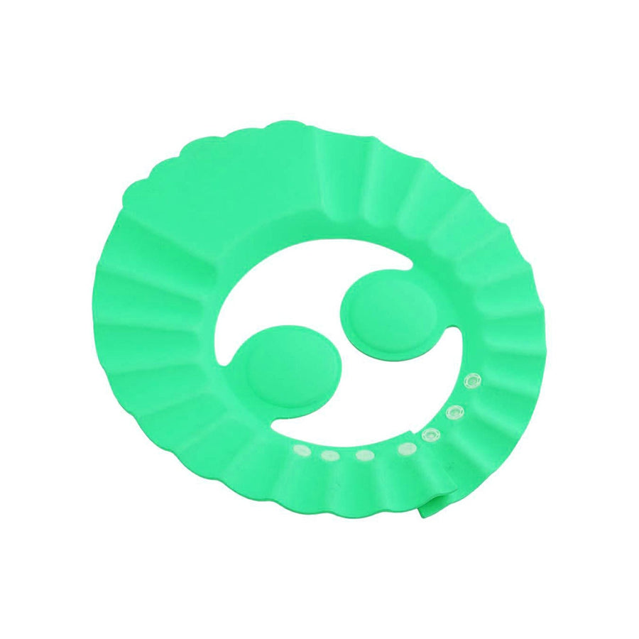 Adjustable Baby Shower Cap – Soft & Safe Eye Protection | Mini Bubbles