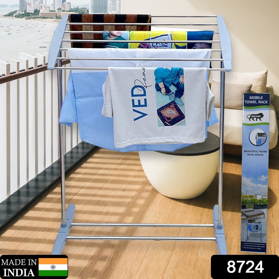 Portable Clothes Drying Rack – Foldable, Steel & Plastic | PHOBIA