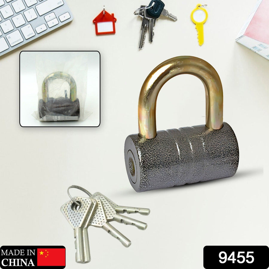 Iron Padlock – 82mm Heavy-Duty Brass Core | FortiLock