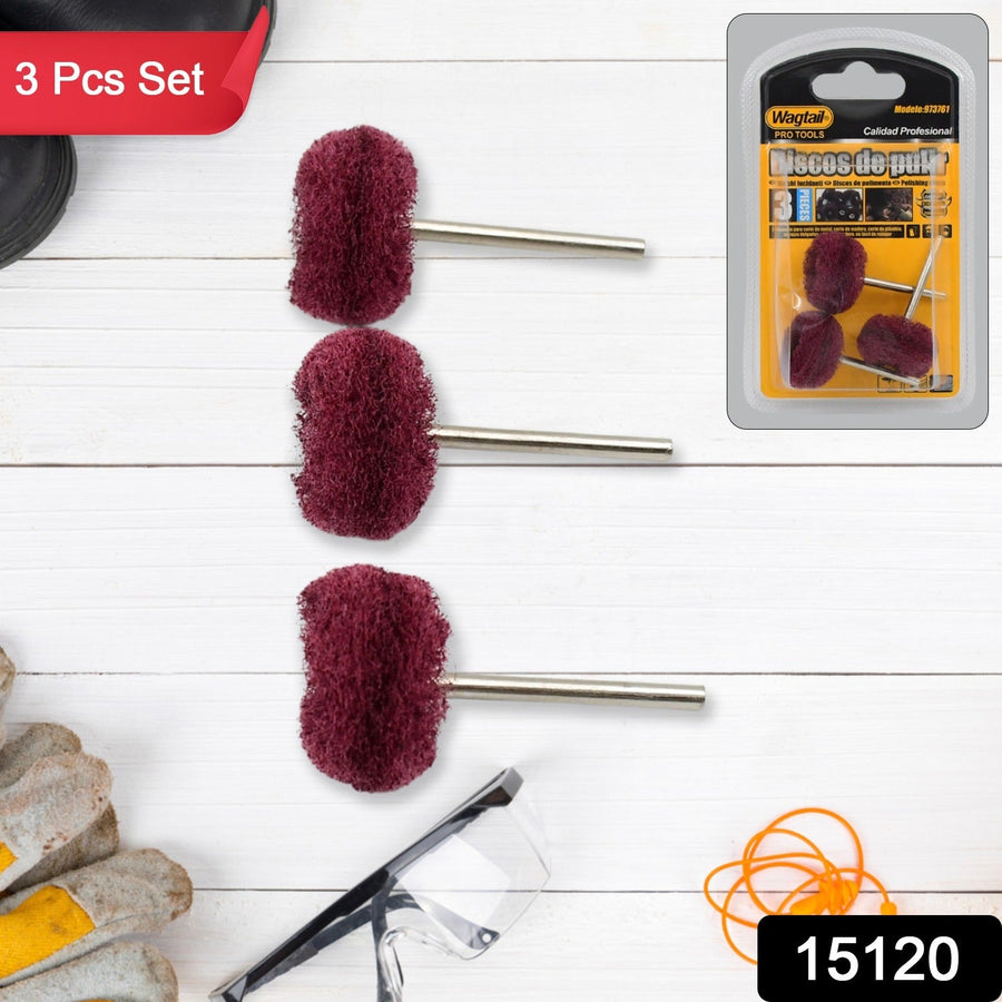 Abrasive Buffing Wheel Set – For Rust Removal & Polishing